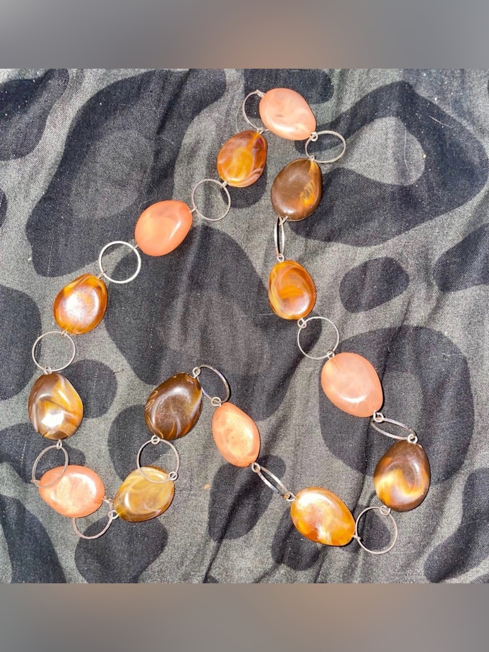 Carnelian & Agate Artisan Statement Necklace